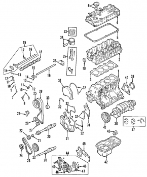 Pompă de ulei motor Mitsubishi Galant 03-13 2.4