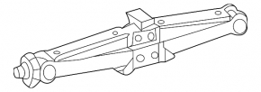 Домкрат Mercedes W167 GLE 350 450 20-26
