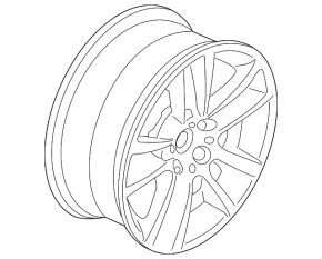Диск колесный R17 237 стиль BMW 5 F10 11-16 8x17