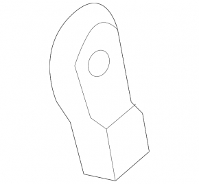 Maner de deblocare interior capota BMW 4 F32/33/36 14-20 negru nou original