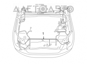Проводка подкапотная с блоком предохранителей Lexus GX470 03-05