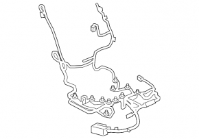 Проводка пассажирского сиденья Chevrolet Malibu 16-25