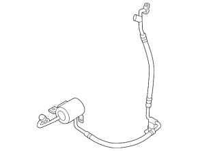 Compresor-încălzitor cu tub de aer condiționat Kia EV6 22-24 RWD