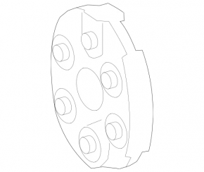 Cuplaj arbore cardanic spate Mercedes Clasa C W205 350e 15-18 hibrid