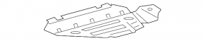 Защита радиатора Ford Mustang mk6 15-23 2.3T