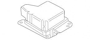 Модуль srs airbag компьютер подушек безопасности Ford Edge 15-18