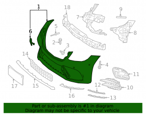Bara față nefinisată Mercedes Clasa S W222 18-20 AMG pachet