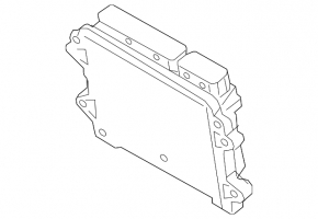 Блок ECU компьютер двигателя Mazda 6 14-16 2.5