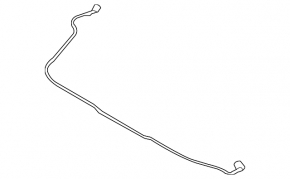 Conductă retur sistem de răcire rezervor-radiator BMW 3 F30 12-18 2.0d, 3.0 hybrid