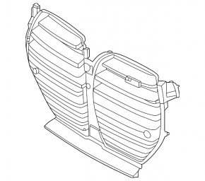 Решетка радиатора grill BMW 3 G20 21-26 M3