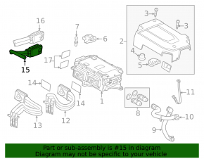 Battery Cable Chevrolet Volt 11-15