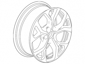 Диск колесный R17 x 7J et41 5*105 Chevrolet Volt 16- LTZ
