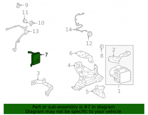 Skid control Toyota Prius 20 04-09