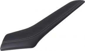 Decorație consola centrală lateral dreapta sus Nissan Murano z52 17-24 piele neagră