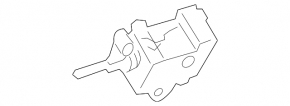 Замок лючка бензобака Mercedes W221