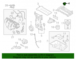 Крышка маслозаливной горловины Ford C-max MK2 13-18