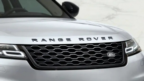Emblemă ROVER pentru portbagajul Land Rover Range Rover Velar 18-23, negru lucios