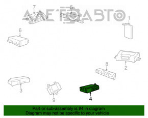 Systems Interface Module Dodge Charger 15-14 рест
