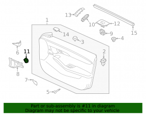 Кнопка центрального замка передняя правая Mazda 3 19-26