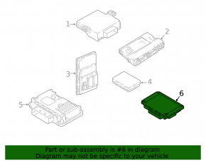 Control Unit For All-Wheel Drive Quattro Audi Q5 80A 18-24