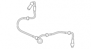 Senzor ABS spate stânga BMW 6 GT G32 18-19