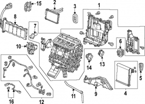 Клапан печки кондиционера Honda Accord 23-26