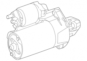 Стартер Mercedes GLS-class X166 15-19 3.0