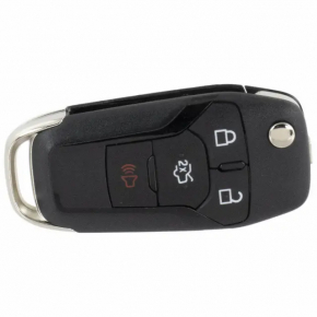 Ключ Ford Fusion mk5 13-16 4 кнопки, раскладной, дефект механизма складывания