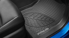 Комплект ковриков салона резина Toyota Prius 50 16-22