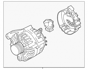 Alternator BMW X5 F15 14-18 230 Amp 3.0D