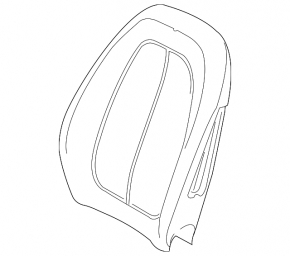 Tapițerie spătar scaun pasager BMW X1 F48 16-22, piele bej, Sensatec, Oyster