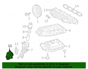 Охладитель ДВС Porsche Macan 17-18 2.0T