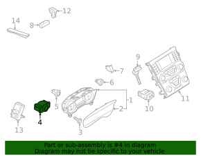 Управление фарами Ford Mustang mk6 15-23 без птф