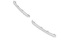 Grilă radiator dreapta sus Mazda CX-9 16-23 centrală, cromată