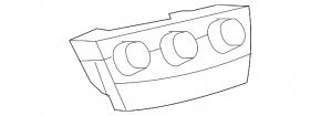 Управление климат-контролем Toyota Camry v40 07-09