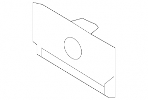 Suport senzor de parcare central pe bara spate pentru Subaru Outback 18-19
