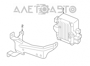 Блок управления электроусилителем руля EPS Module Mitsubishi Outlander 14-21