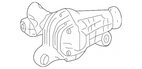 Передний редуктор Mercedes W164 ML 3.9