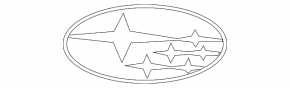 Центральный колпачок на диск Subaru Tribeca B10 11-14