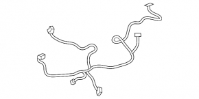 Проводка печки Toyota Camry v70 18-24