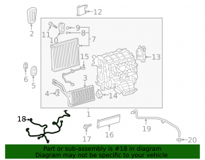 Проводка печки Toyota Camry v70 18-24