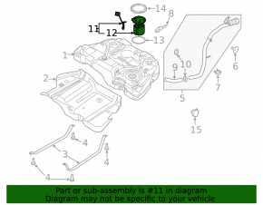 Топливный насос бензонасос Lincoln MKZ 13-16 hybrid