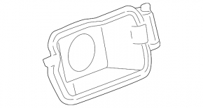 Корпус лючка бензобака BMW X3 F25 11-17