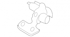 Форсунка омывателя лобового стекла Mercedes W164 ML 06-11 с подогревом
