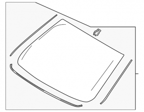 Лобовое стекло Lincoln MKZ 13-20