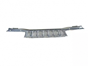 Решетка радиатора grill Jeep Compass 11-16 серая, без вставок