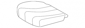 Scaun sofer Toyota Sienna 15-20 fara airbag, gri
