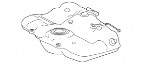 Топливный бак Toyota Camry v70 18-24 2.5, 3.5 FWD