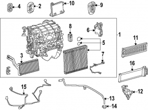 Печка в сборе Toyota Sienna 23-26