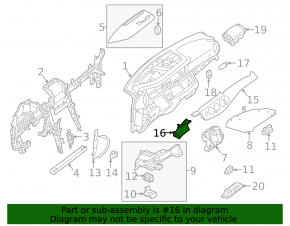 Ornamente laterale stânga pentru Mercedes W213 E 17-23 fără proiecție, lemn texturat negru, cu iluminare din spate